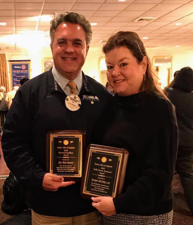 2018-2019 Rotary Club of Lafayette Awards
